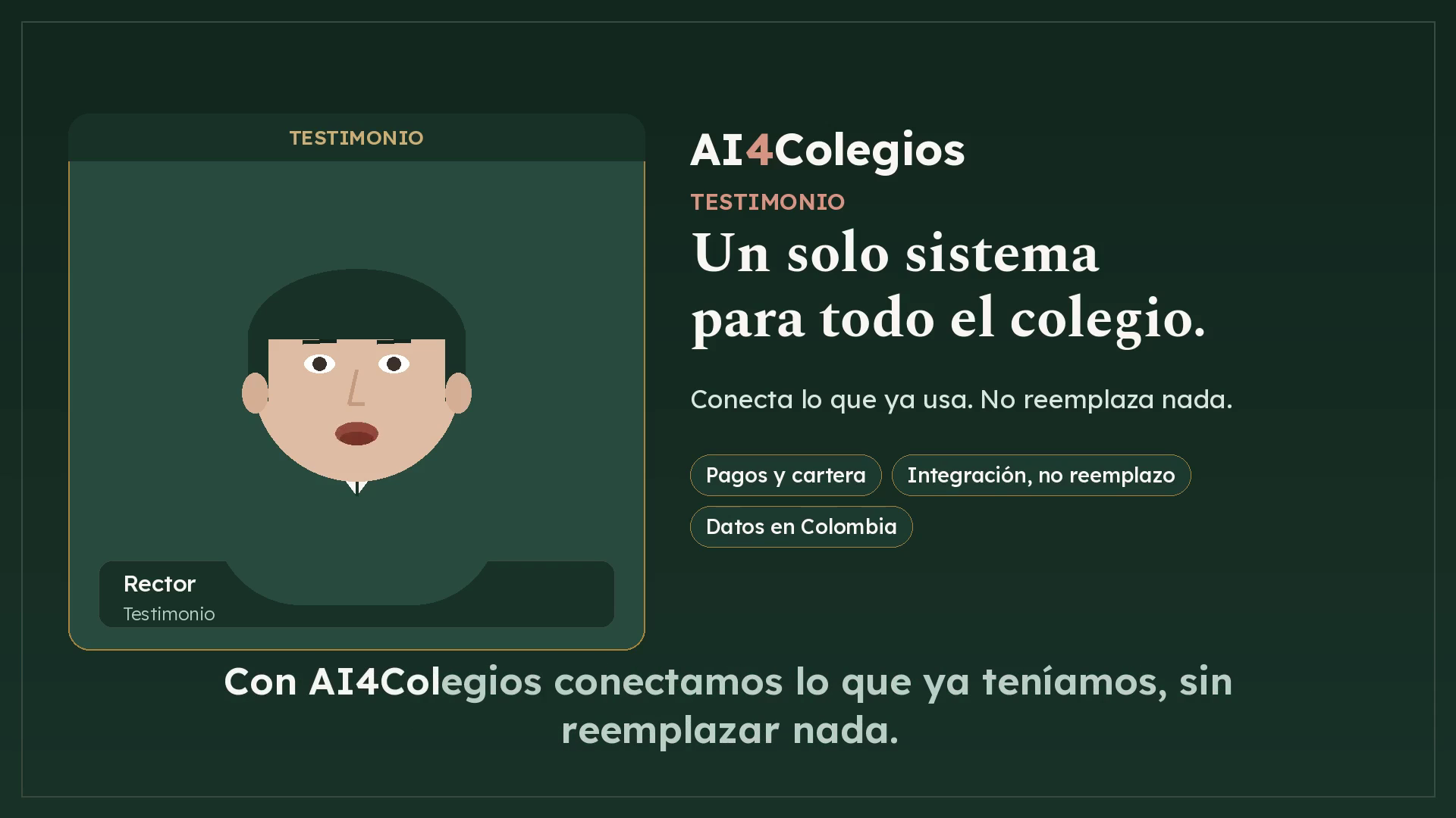 Testimonio en video · Institución Educativa Diocesano El Rosario