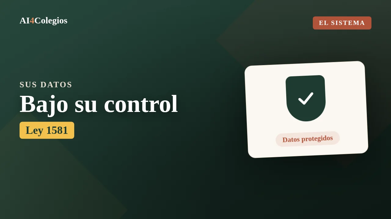 Video 02, Sus datos, conforme a la ley