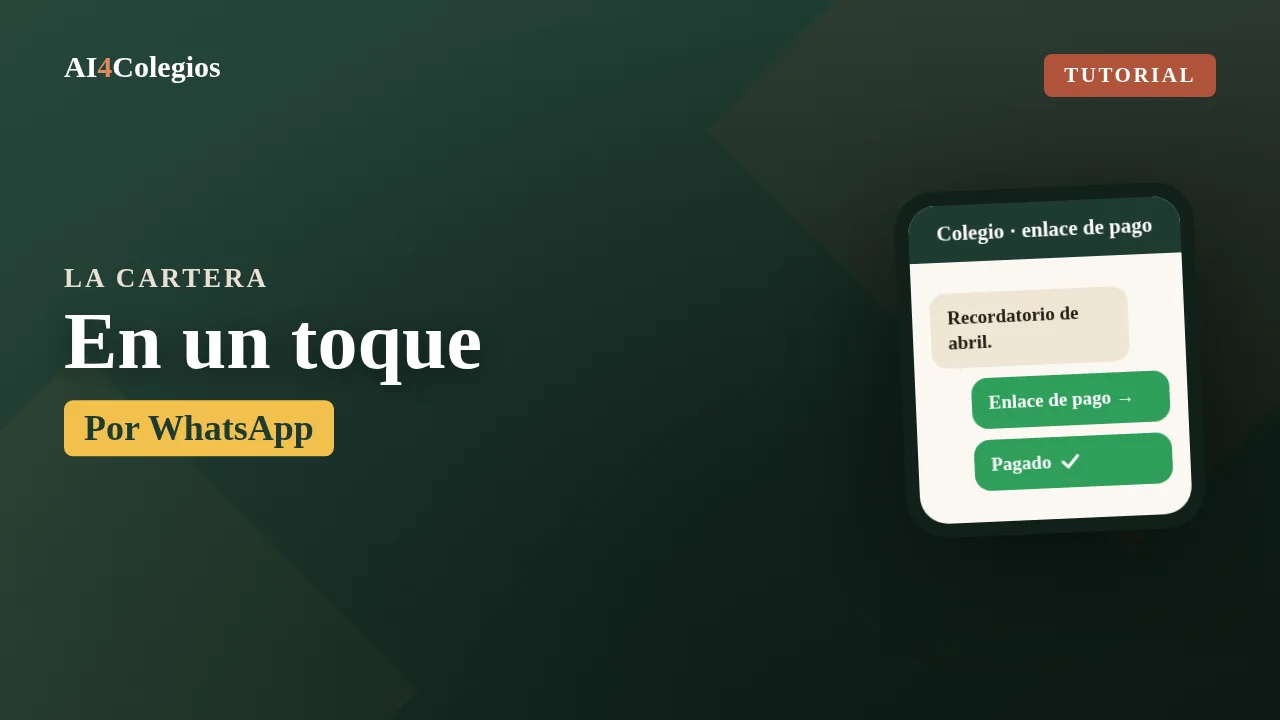 Video 05, La cartera, por WhatsApp